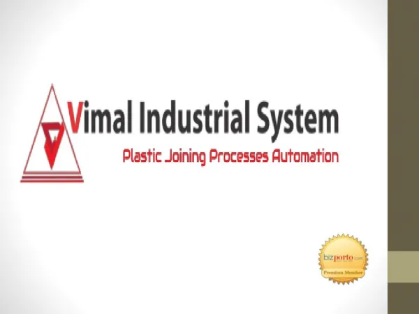 Vimal Industrial System-PPT
