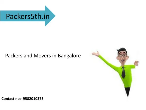 Get the service of Packers5th.in Packers and Movers for packing and shifting of goods.