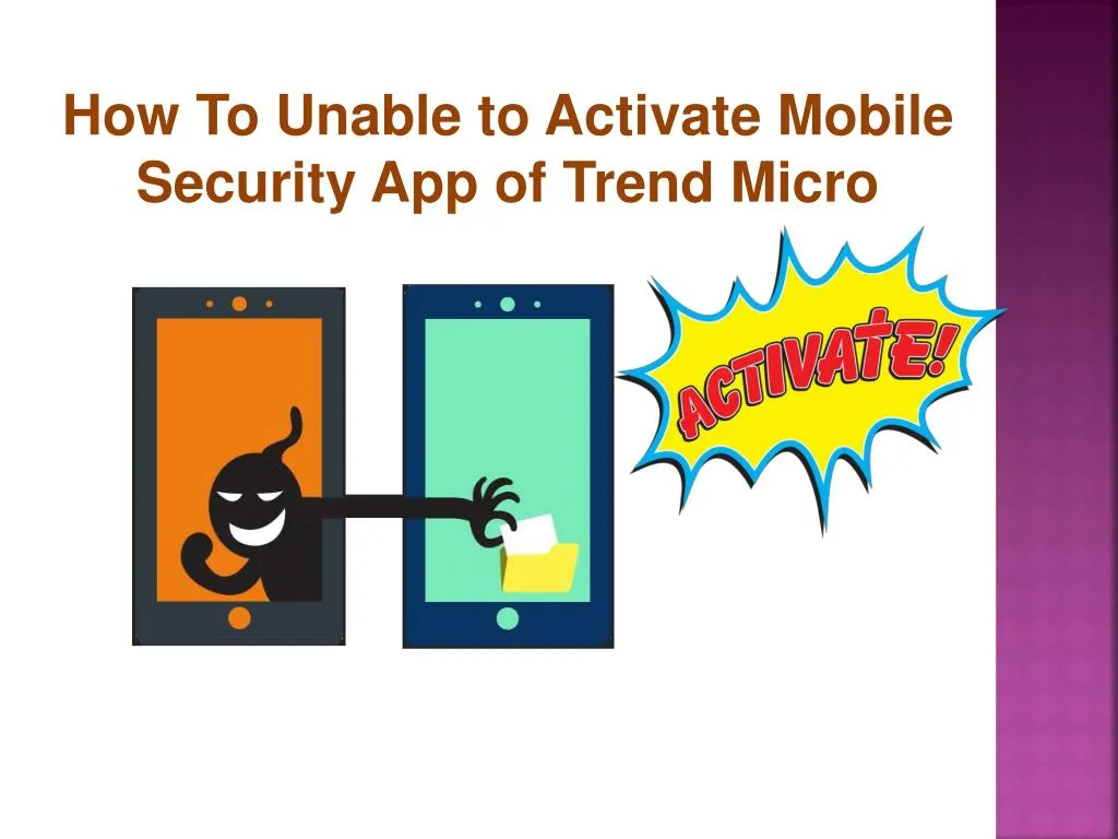 how to unable to activate mobile security