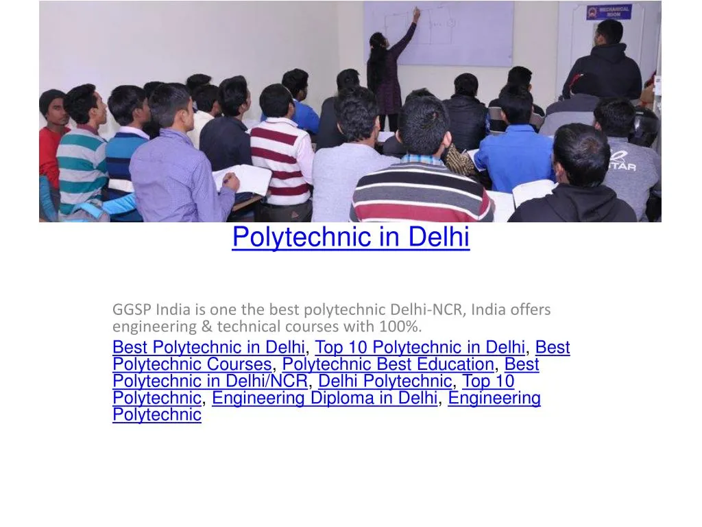 polytechnic in delhi