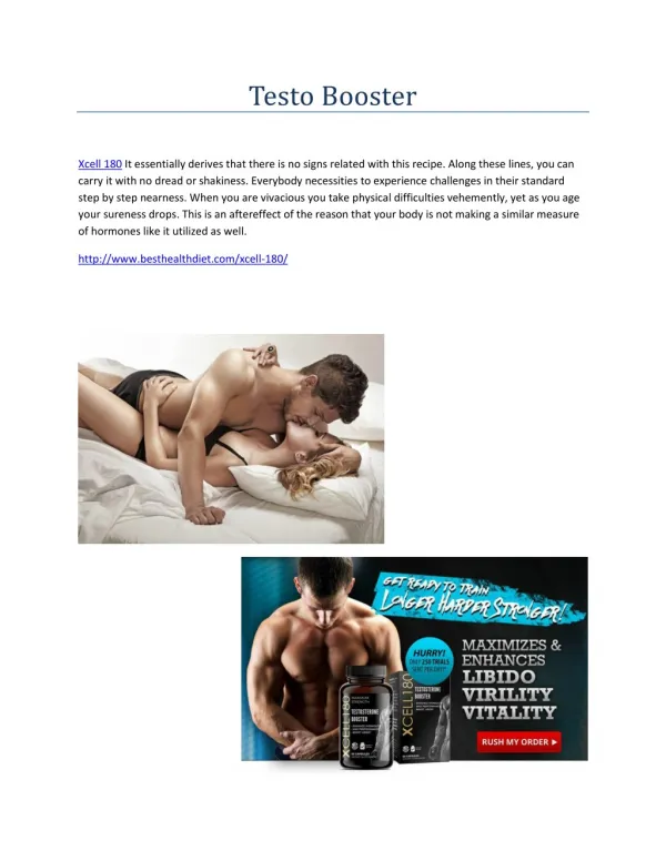 Xcell 180 http://www.besthealthdiet.com/xcell-180/
