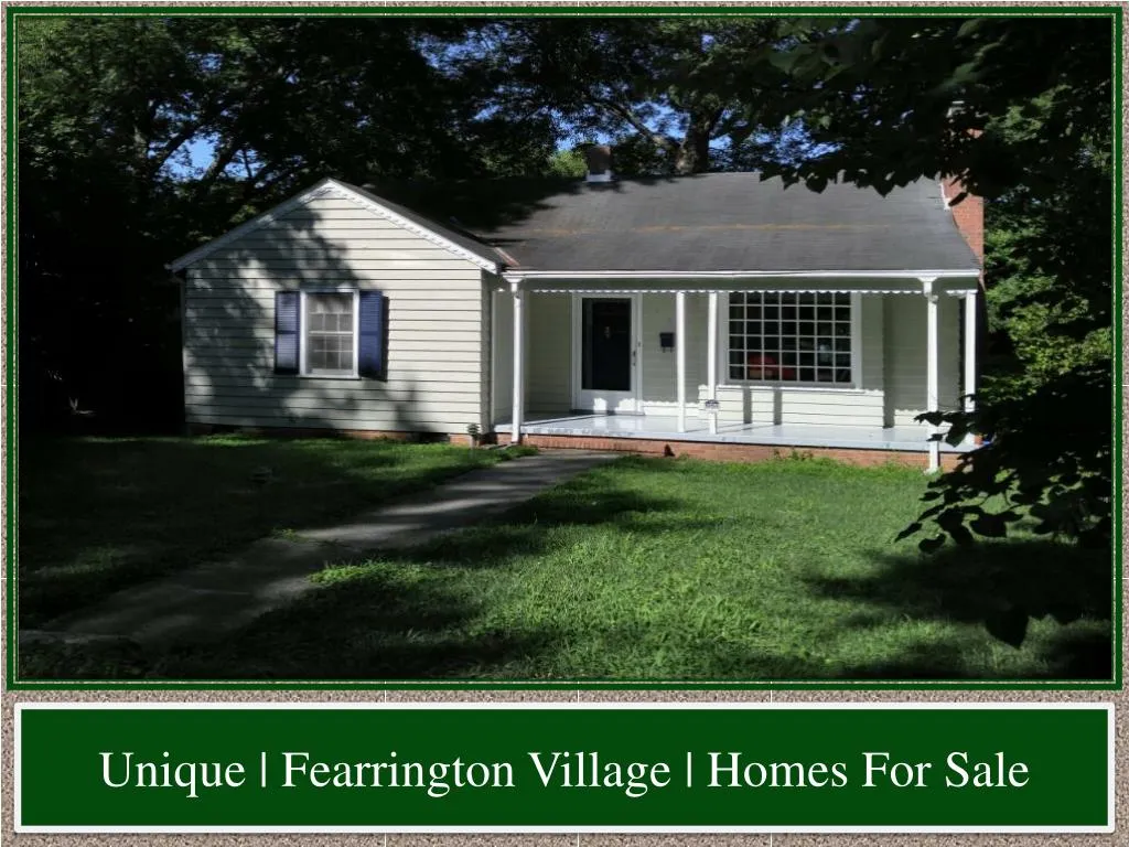 unique fearrington village homes for sale