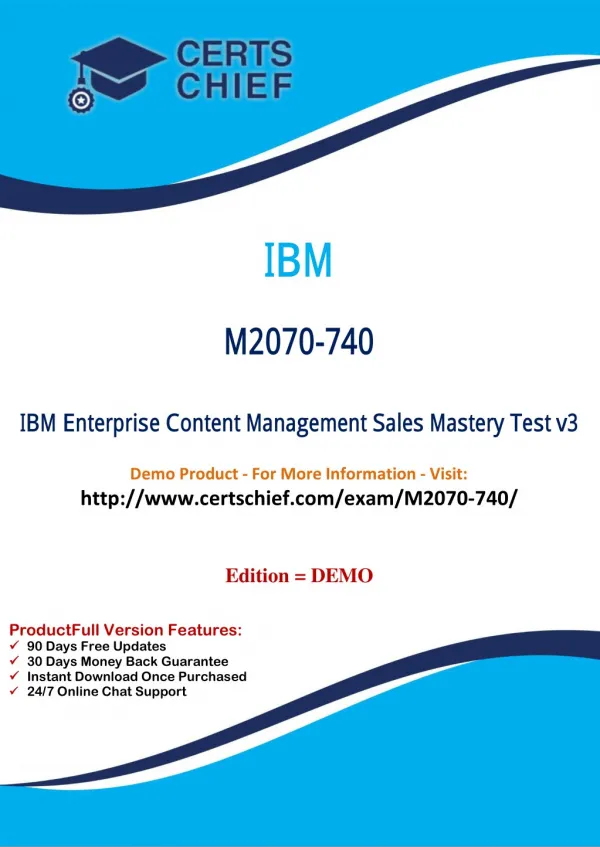 M2070-740 Certification Exam Material