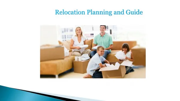 Relocation planning and Guide