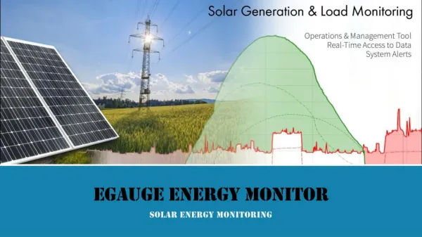 eGauge Energy Monitor - BCJ Controls | Solar Relay
