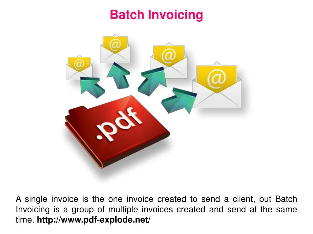 batch invoicing
