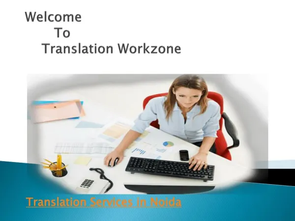 Translation Services & Companies in Noida | Translation Workzone
