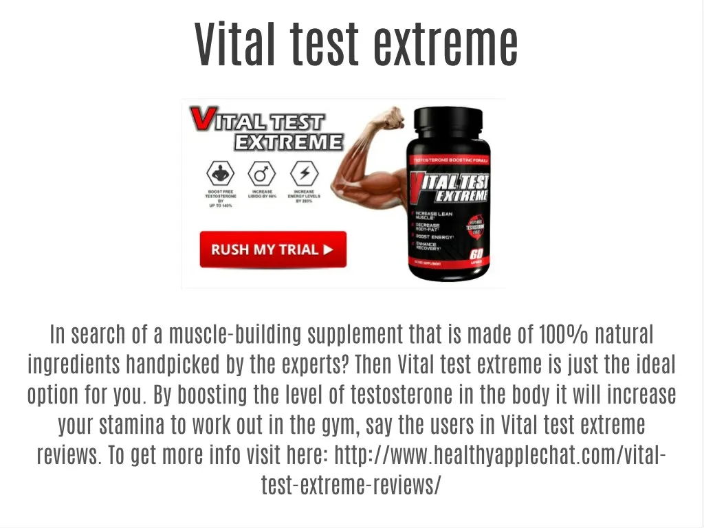 vital test extreme vital test extreme