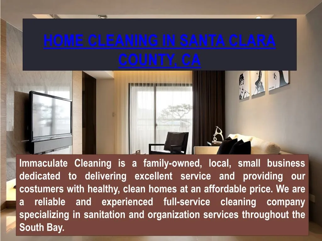 home cleaning in santa clara county ca