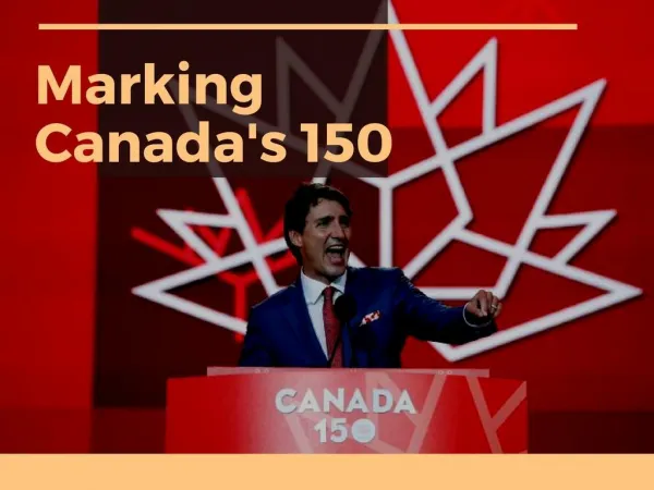 Marking Canada 150 in central Alberta