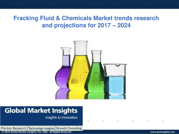 Analysis of Fracking Fluid & Chemicals Market applications and companies active in the industry