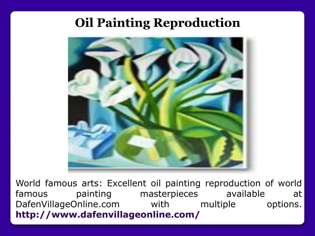 oil painting reproduction