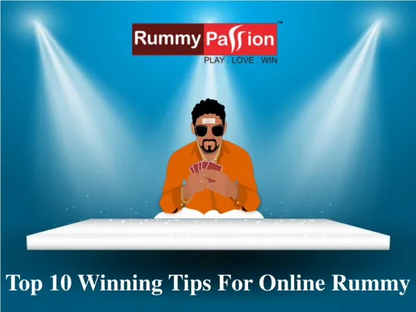 Top 10 Winning Tips for Online Rummy