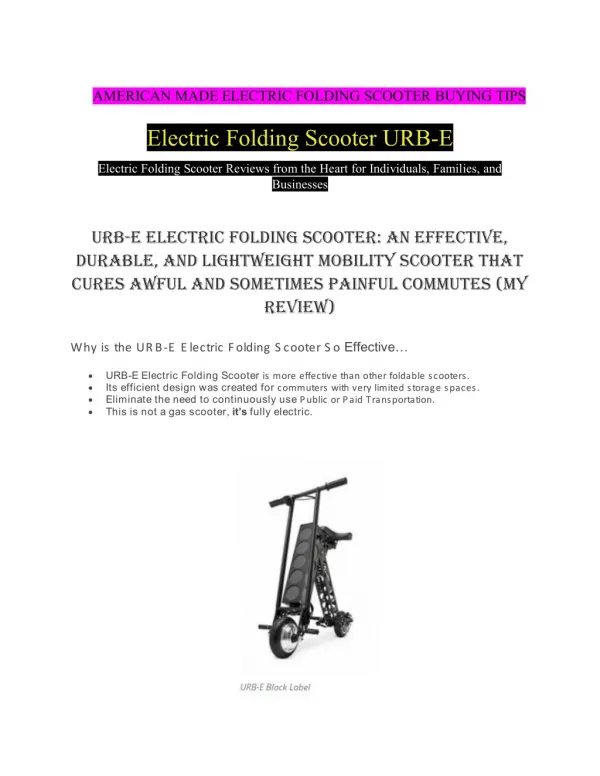 http://scoot2move.com/history-of-the-foldable-electric-scooter/