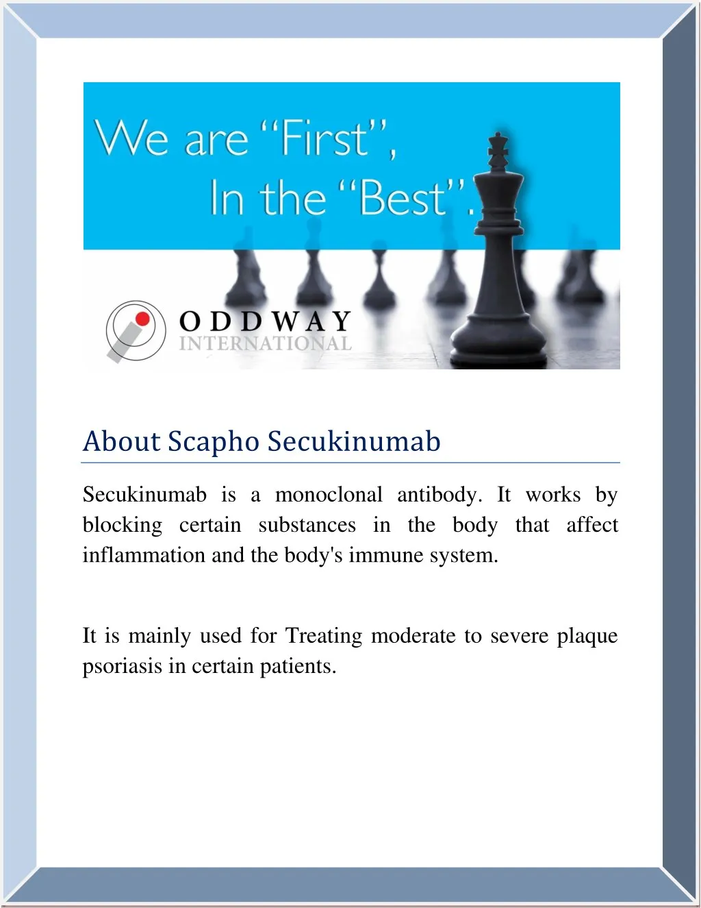 about scapho secukinumab