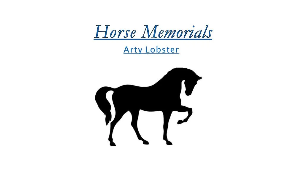 horse memorials