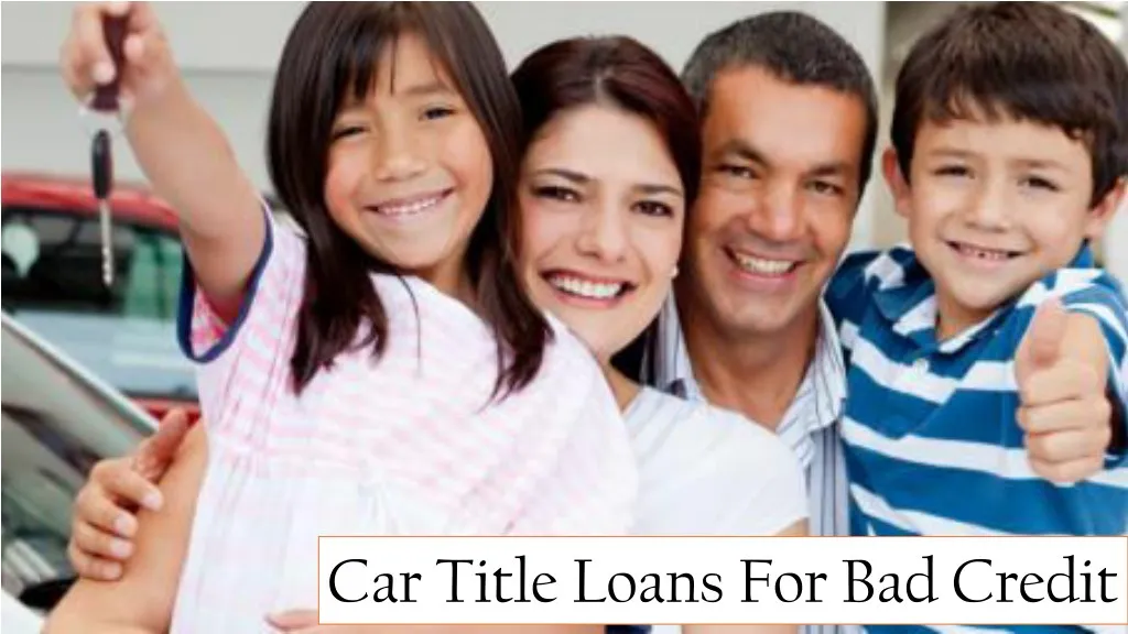 car title loans for bad credit