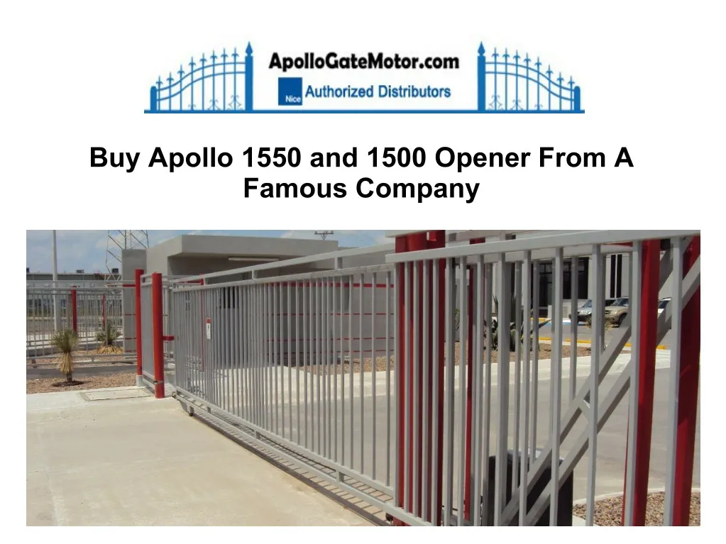 buy apollo 1550 and 1500 opener from a famous