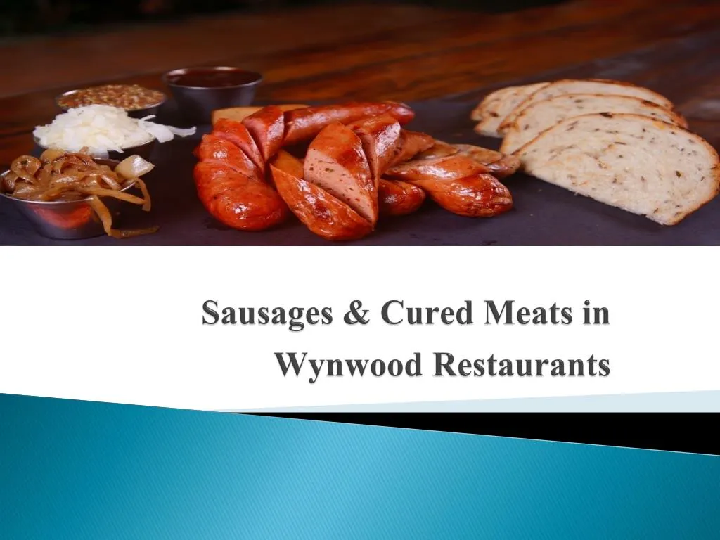 sausages cured meats in wynwood restaurants