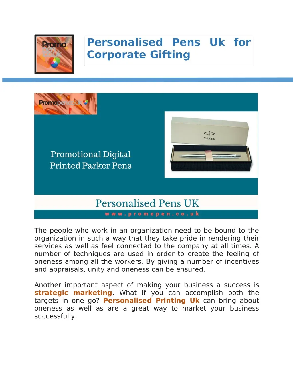 personalised pens uk for corporate gifting