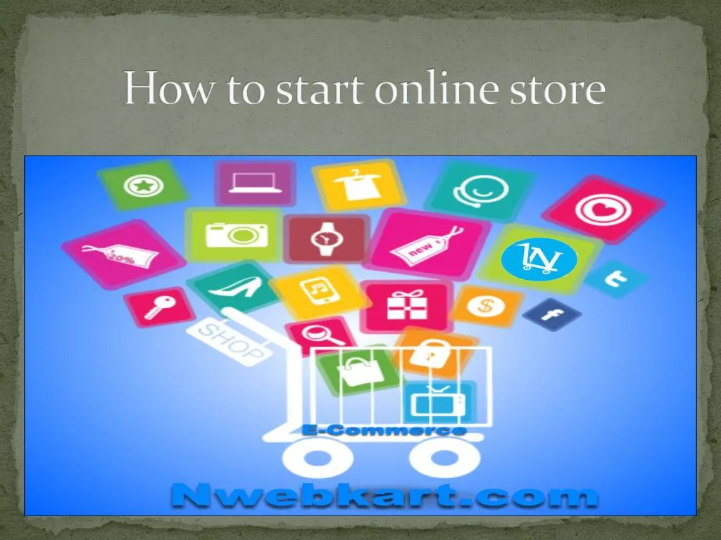 how to start online store