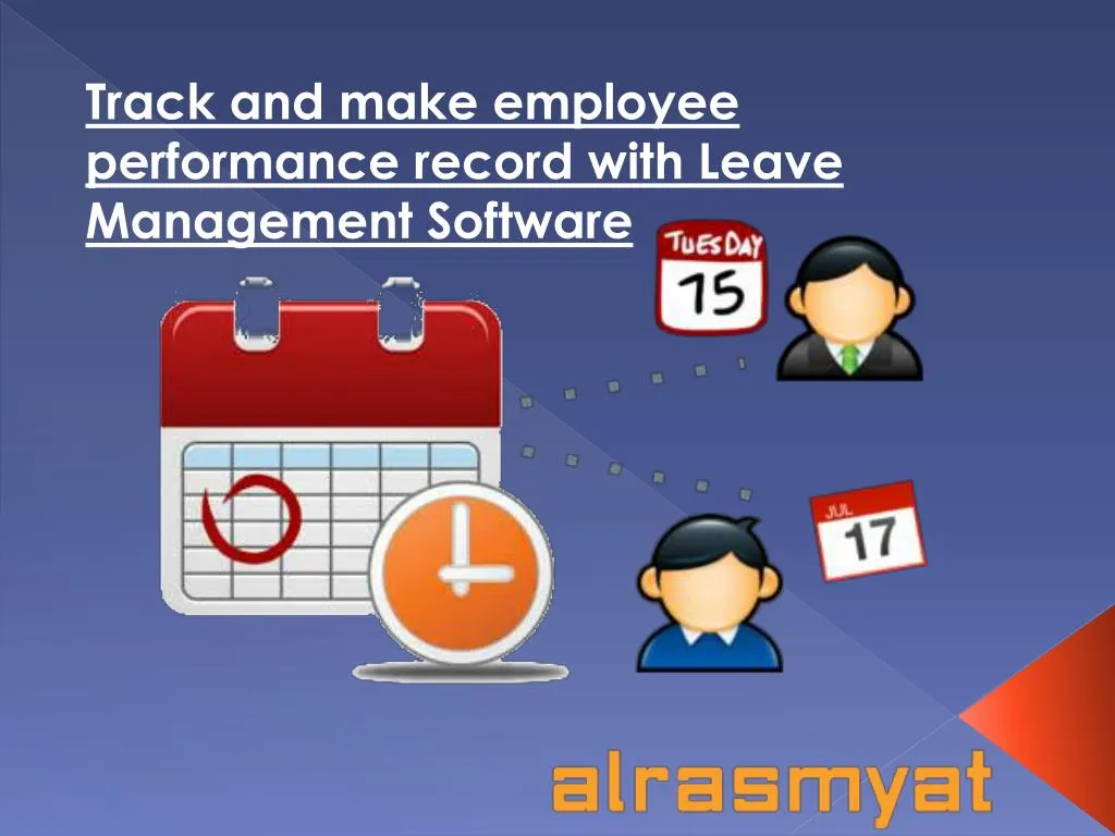 track and make employee performance record with