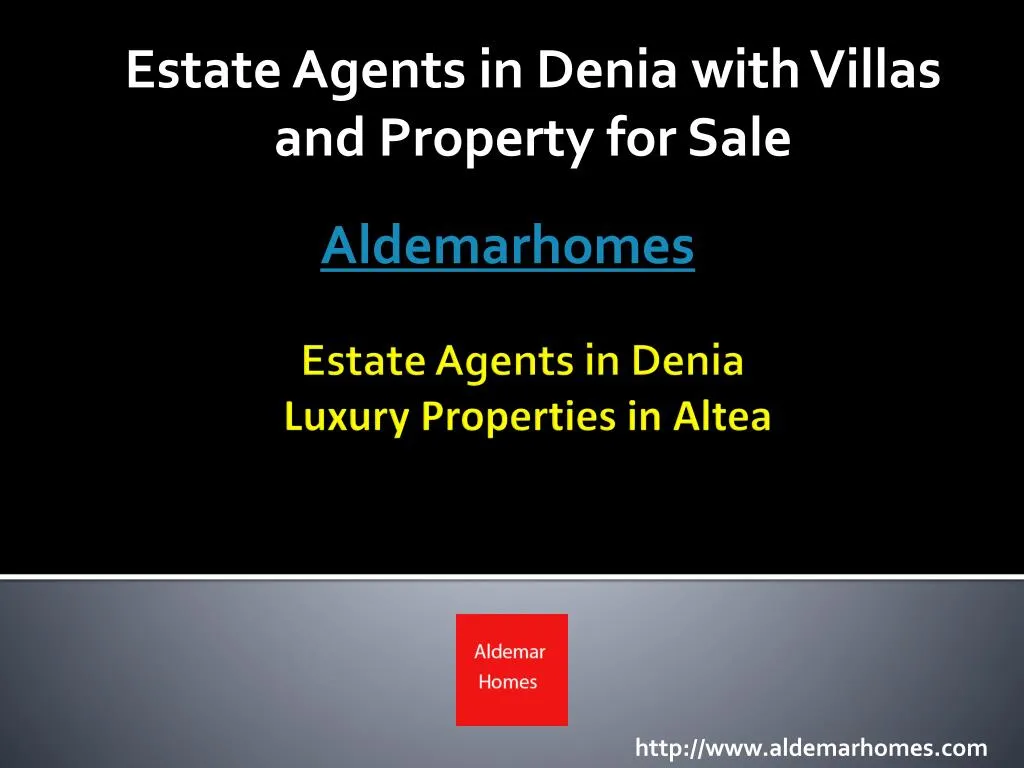 estate agents in denia with villas and property for sale