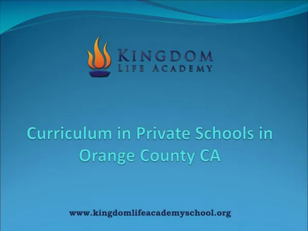 Teaching at Private Schools in Orange County CA