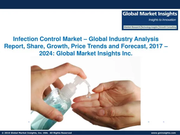 Global Infection Control Market Trends, Competitive Analysis, Research Report 2024