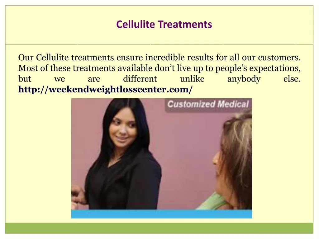cellulite treatments