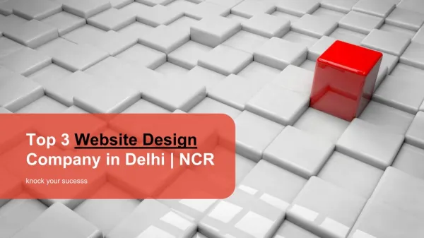 Top 3 Website Design Company Delhi | NCR