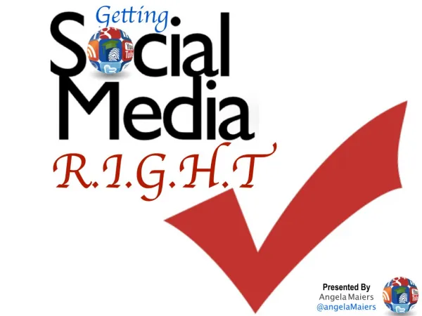 Getting Social Media RIGHT - #NSBAConf