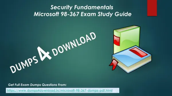 Update Microsoft 98-367 Exam Questions - 98-367 Dumps Questions Dumps4Download