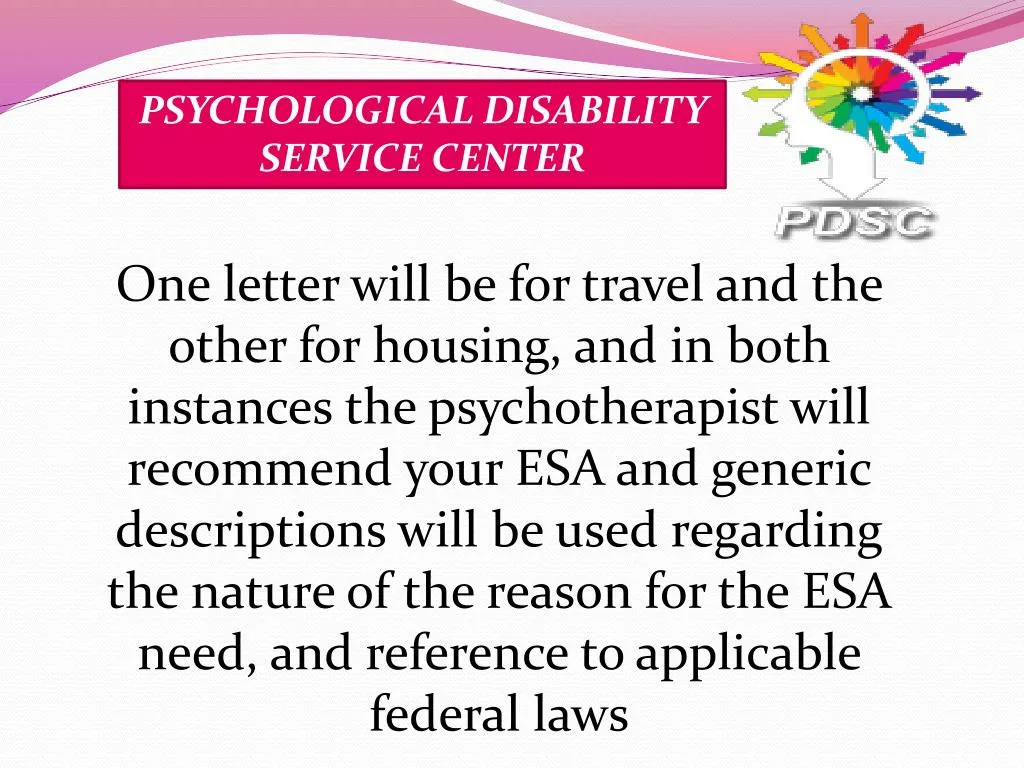 psychological disability service center