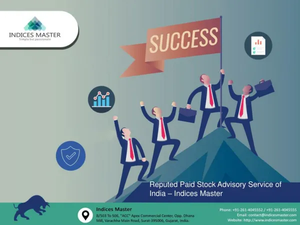 Reputed Paid Stock Advisory Service of India - Indices Master