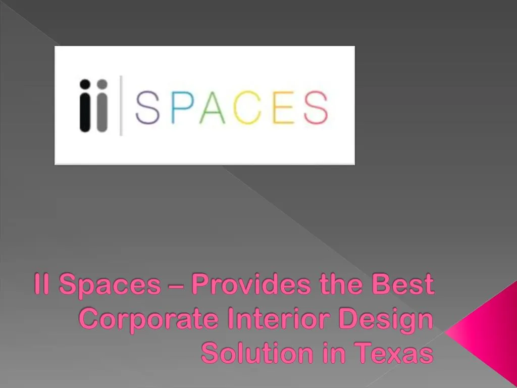 ii spaces provides the best corporate interior design solution in texas