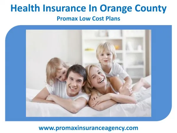 health insurance in Orange County CA