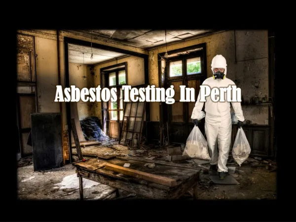 asbestos testing perth