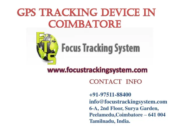 Taxi Gps Tracking Device For Vehicles in Madurai