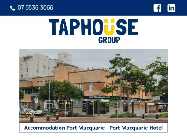 Accommodation Port Macquarie - Port Macquarie Hotel