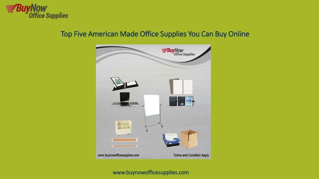 top five american made office supplies
