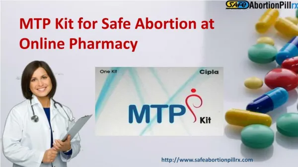 MTP Kit for safe abortion at online pharmacy