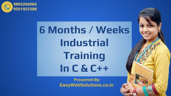 Learn C Programming Language - 6 Months / Weeks Industrial Training
