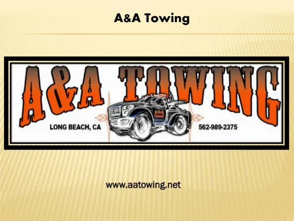 24 hours Car Towing Service Long Beach