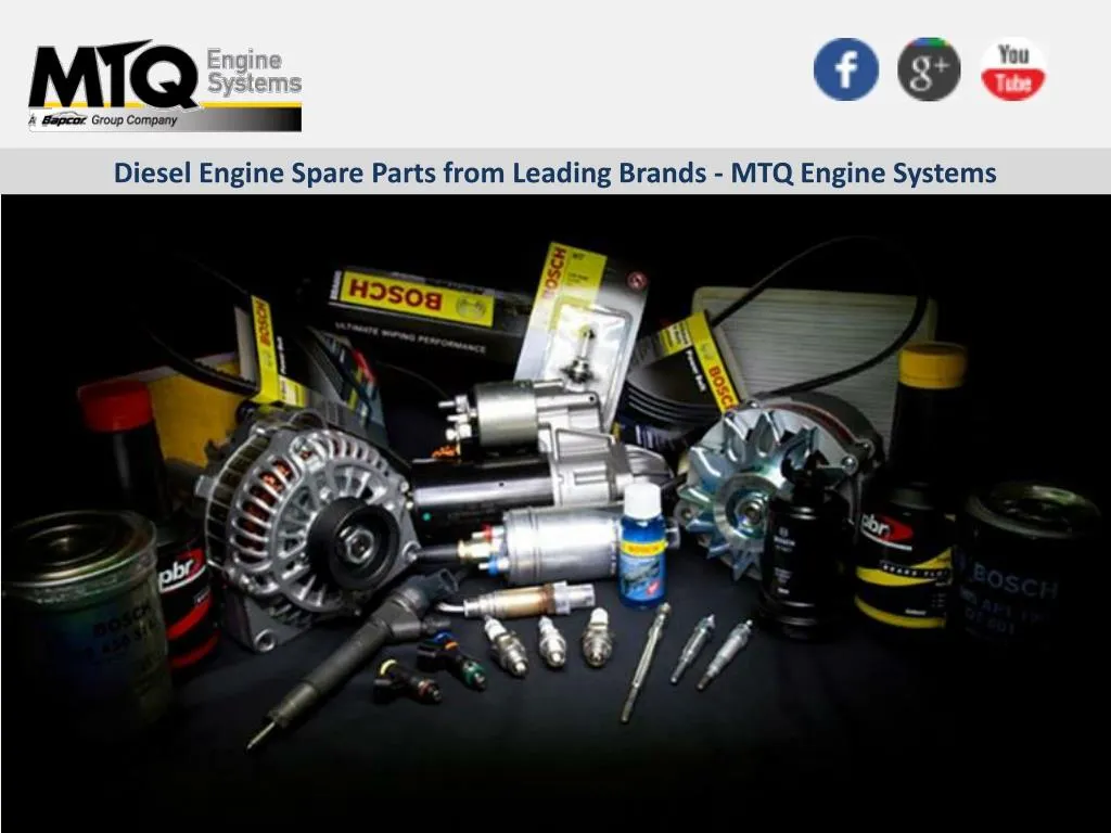 diesel engine spare parts from leading brands