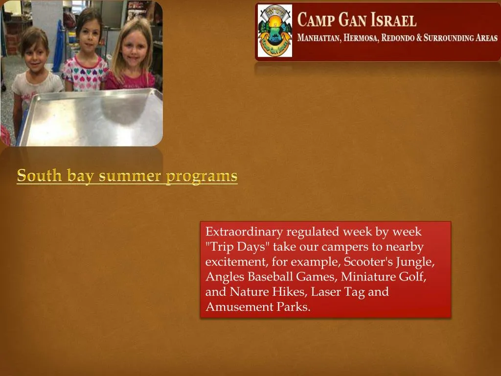 south bay summer programs