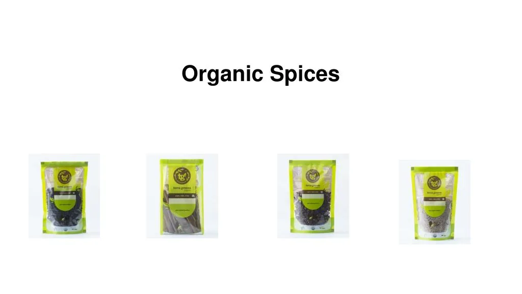 organic spices