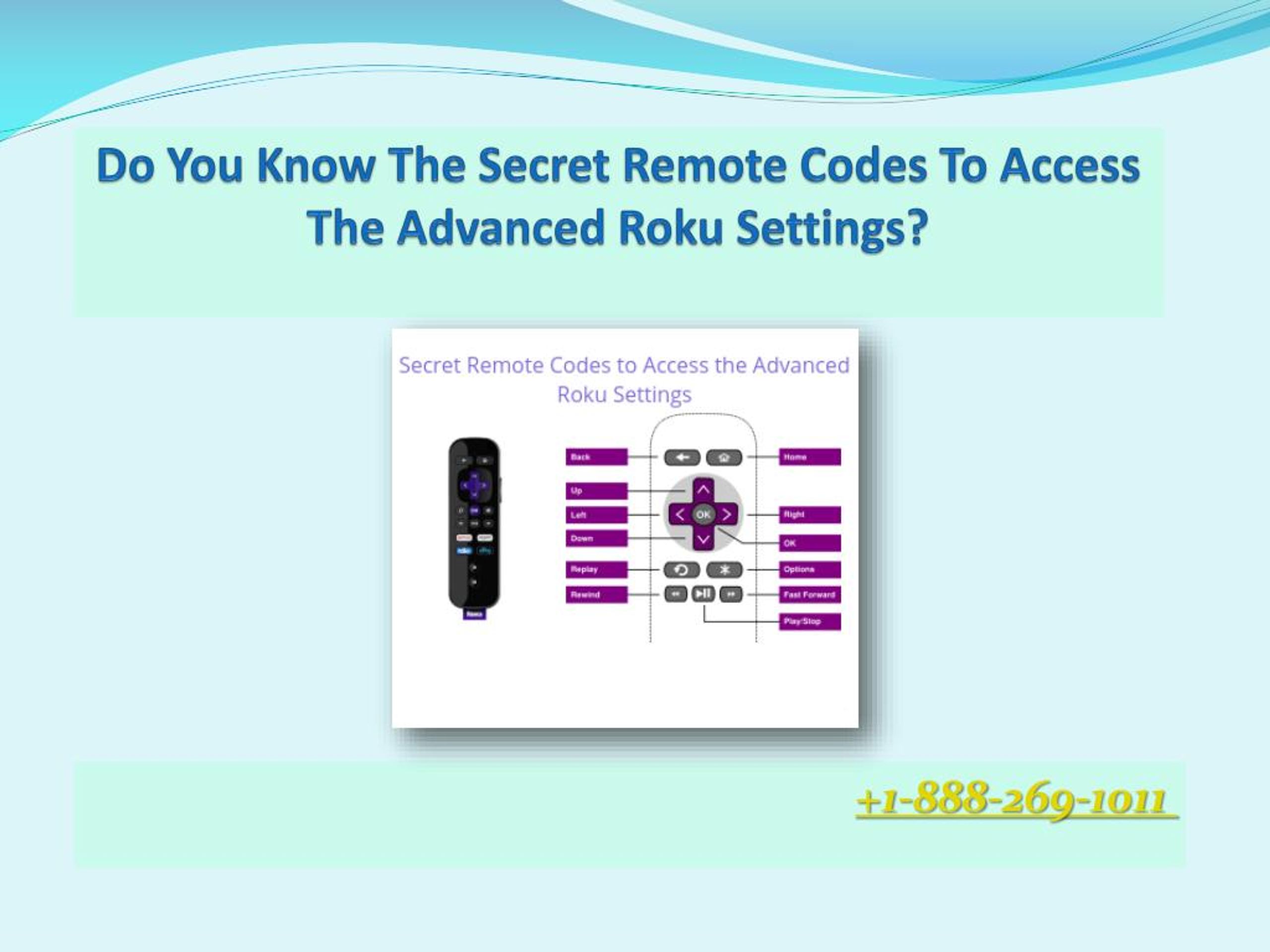 PPT - Do You Know The Secret Remote Codes To Access The Advanced Roku ...