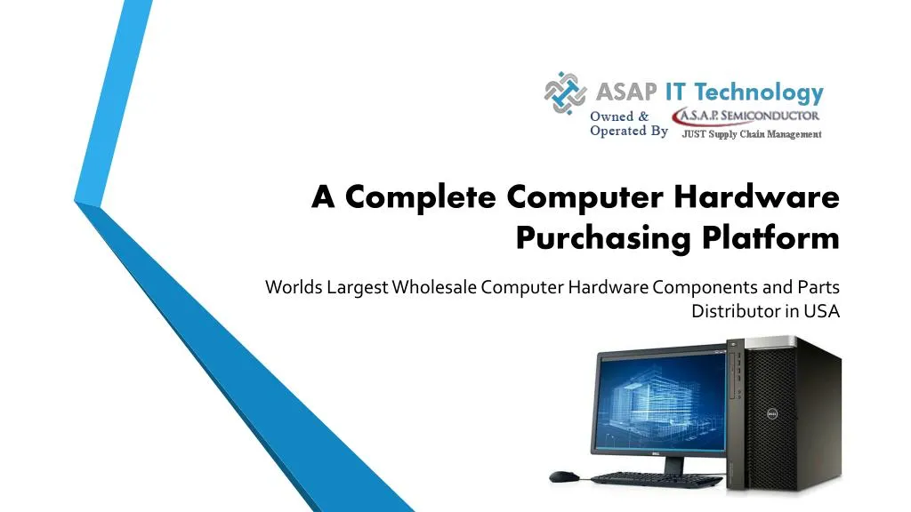a complete computer hardware purchasing platform
