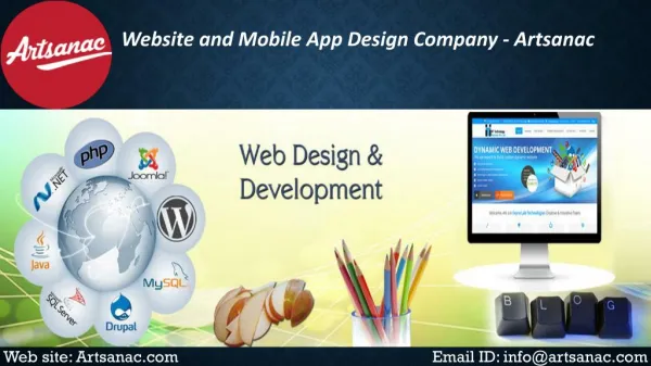 Web Design and Web Development Company – Artsanac